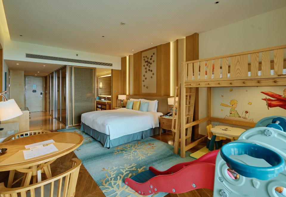 萌娃海景三人房