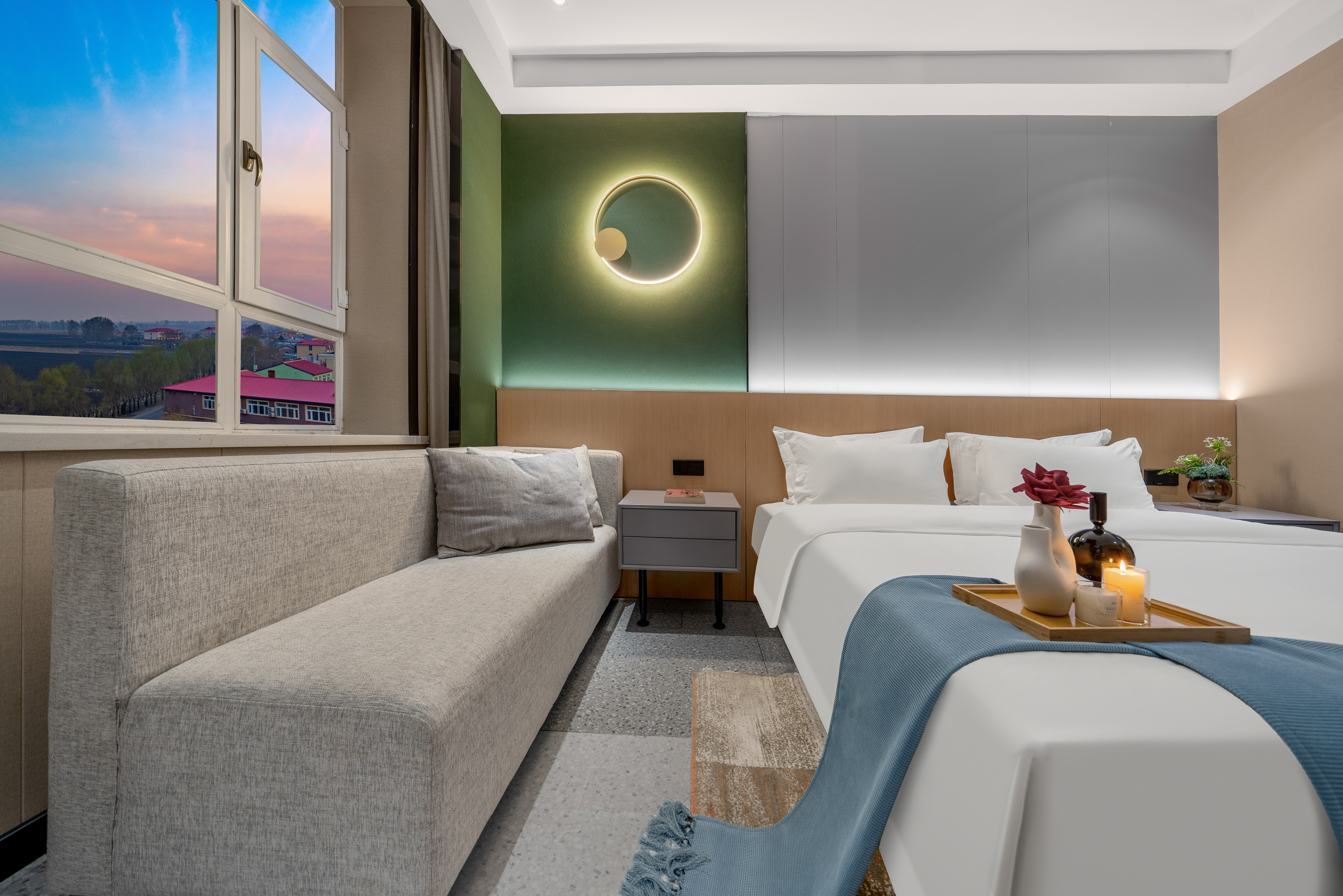 奢享大床房【智能马桶+0压记忆棉床垫+按摩器+冷藏柜】