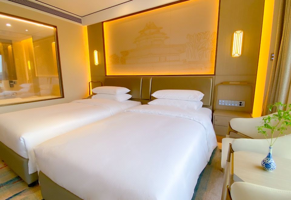 古都长安双床房（智能客控+电视投屏+胶囊coffee机）