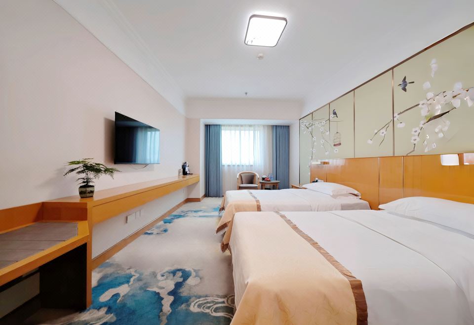 城景雙床房（城市風景+智能馬桶）