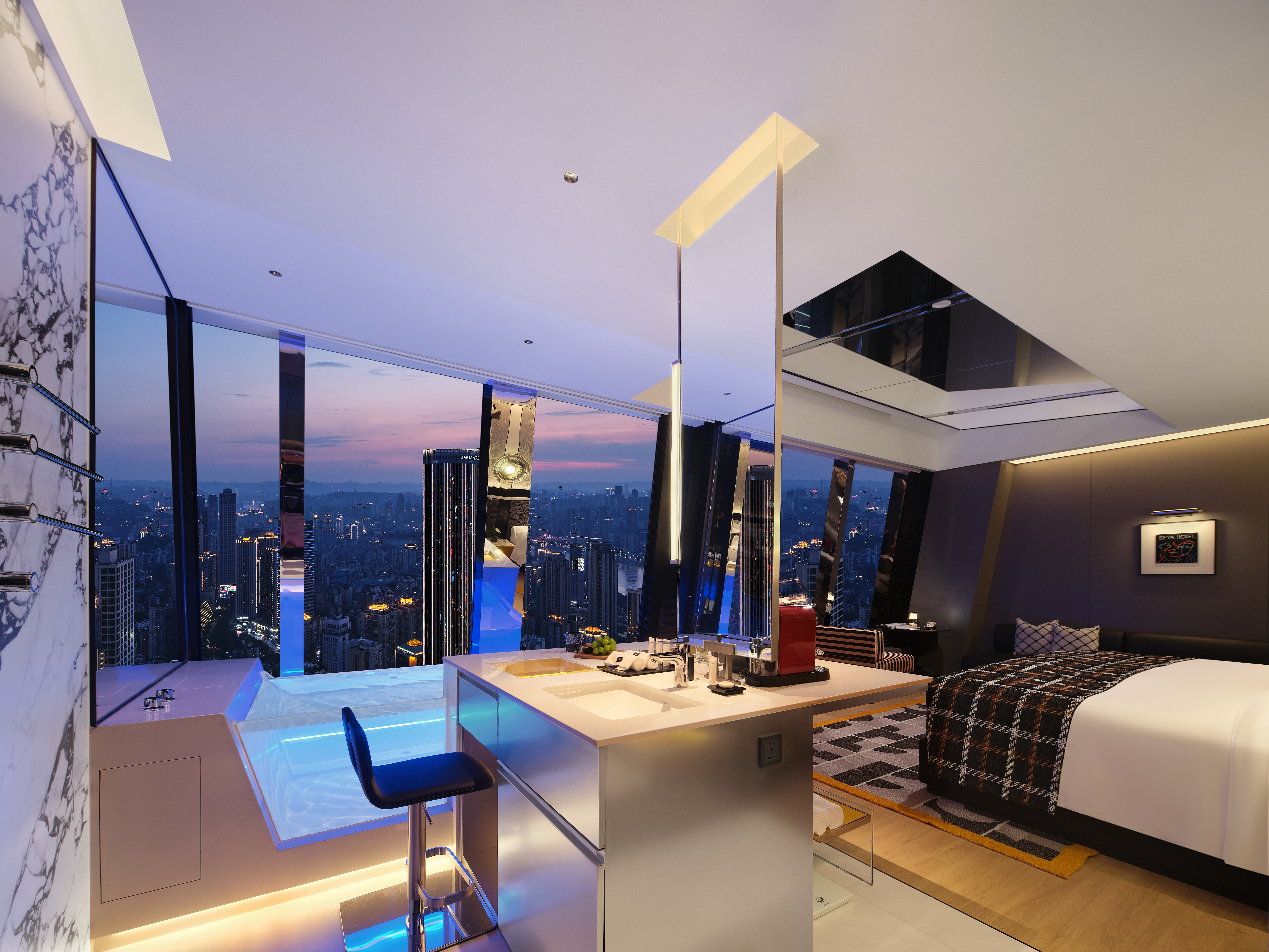 琉璃之塔·全景湯池房