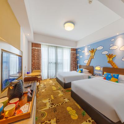 長頸鹿雙床房 長隆香江酒店（廣州長隆野生動物世界店）優惠