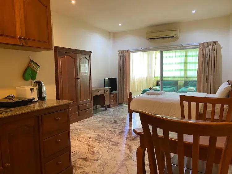 อพาร์ตเมนต์สำหรับครอบครัวพร้อมห้องครัว