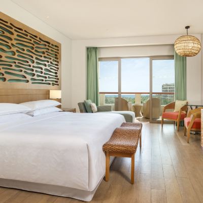 尊貴豪華海景大床房 三亞海棠灣喜來登度假酒店優惠