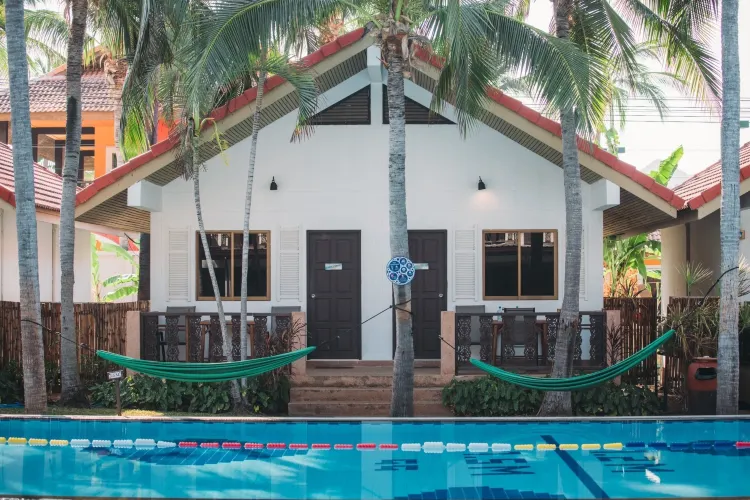 Superior King Bungalow with Pool View
