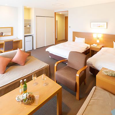 【洋モダンスイート洋室】46平米 ペット＆スパホテル伊豆高原 クーポン