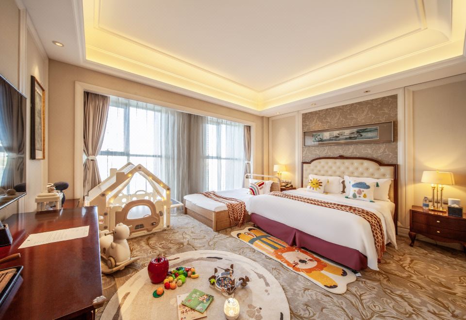 家庭双床房【小童帐篷+玩具+小爱音响+星空灯】