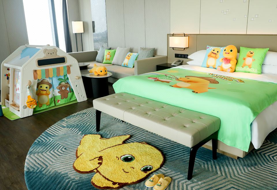 Yancheng Marriott HotelMilk Dragon Theme Family Studio Suite