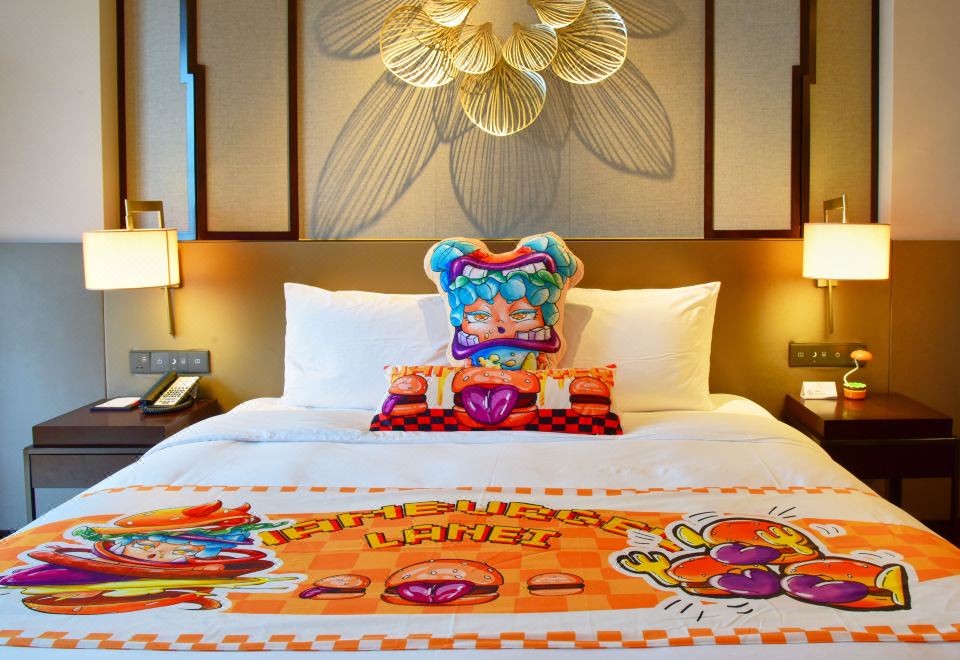 汉堡萌趣亲子主题海景大床房（一线海景+童趣欢乐）