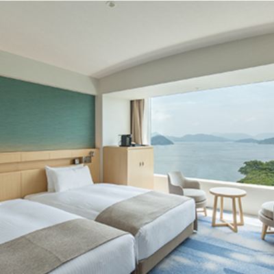 尊貴雙床房，俱樂部樓層、禁菸 廣島王子飯店優惠