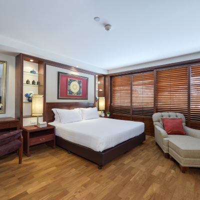 一臥室行政三人套房 素坤逸通羅中心站飯店優惠