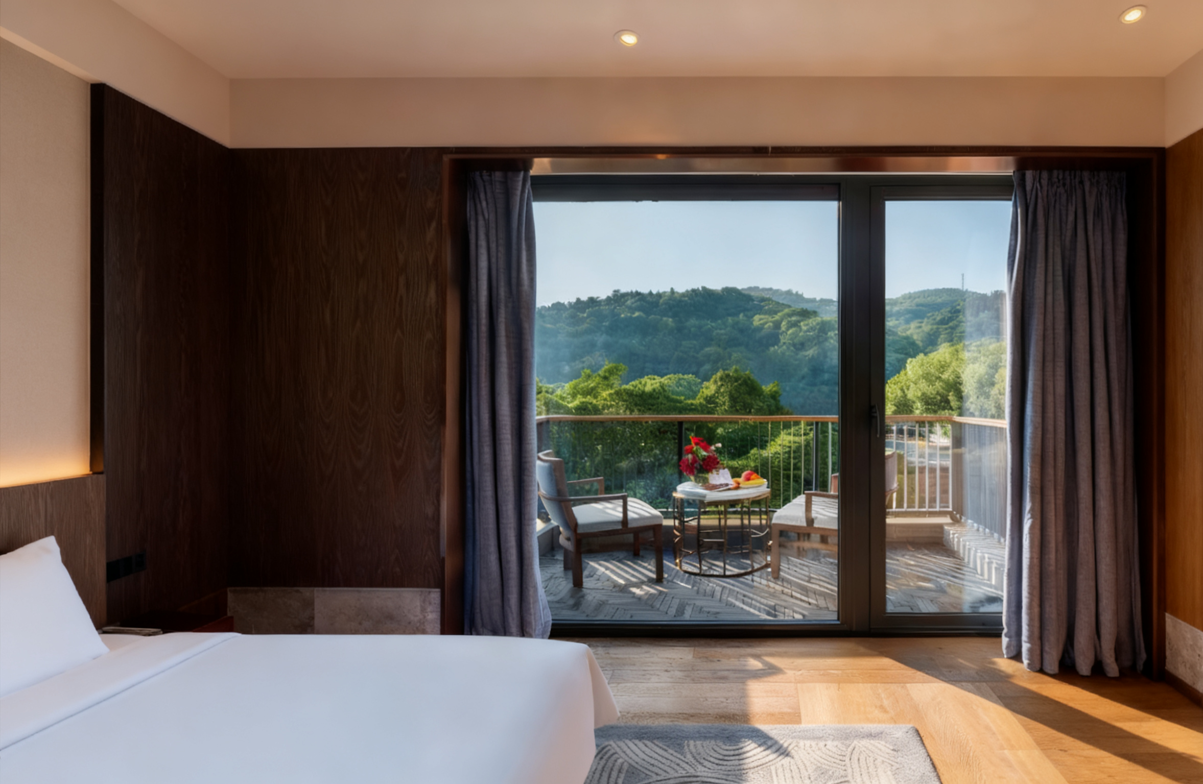 园景汤屋丨双床房