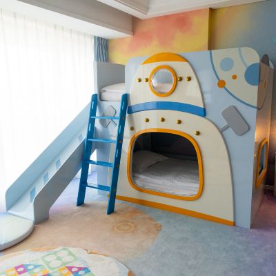 夢幻太空親子套房-享上下鋪滑梯床 佛山希爾頓酒店優惠