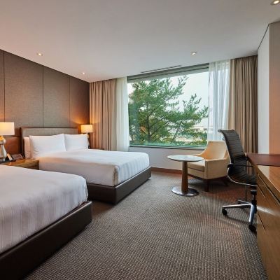 高級家庭雙床房 金浦機場樂天城市飯店優惠