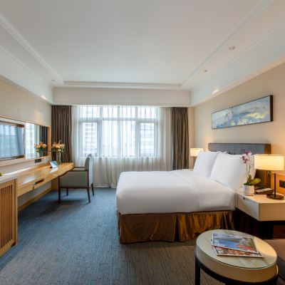 行政大床房（深睡安眠+靜音玻璃+隔音門+高樓層） 廈門湖裡頤豪飯店優惠