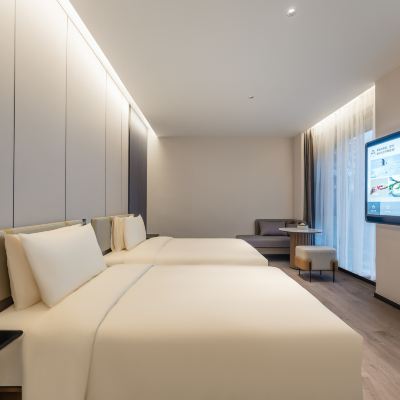 幾木親子雙床房 上海新天地地鐵站亞朵飯店優惠