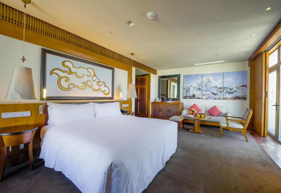 彌漫供氧布宮景大床房