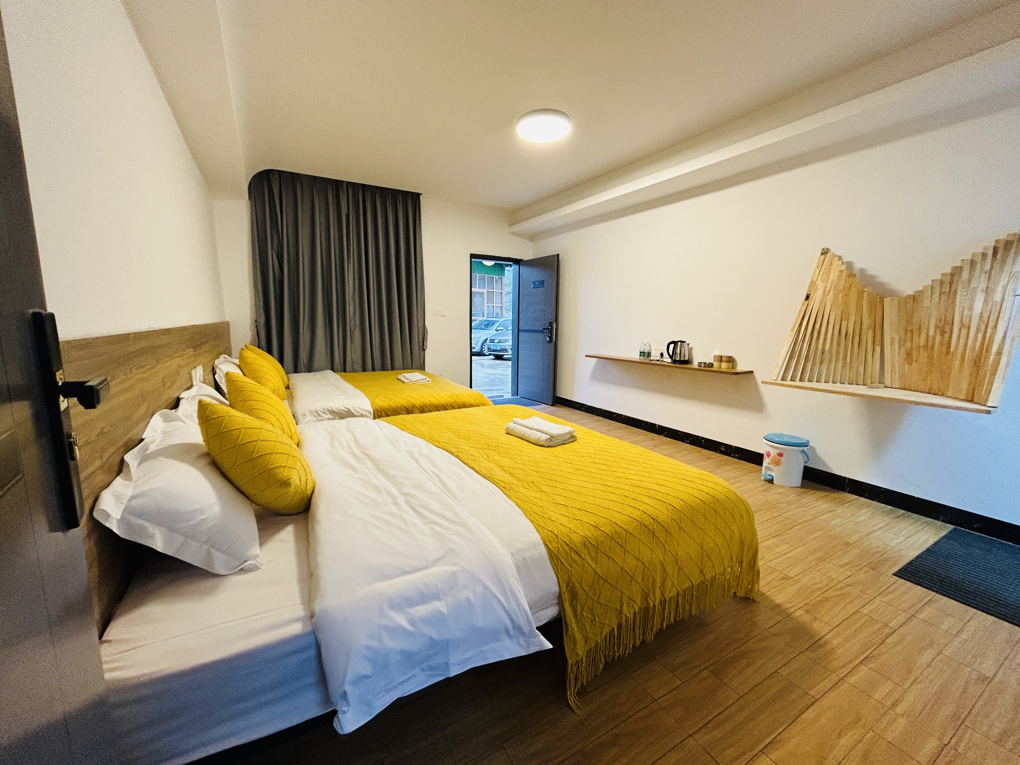 墨画｜豪华泡池双床房