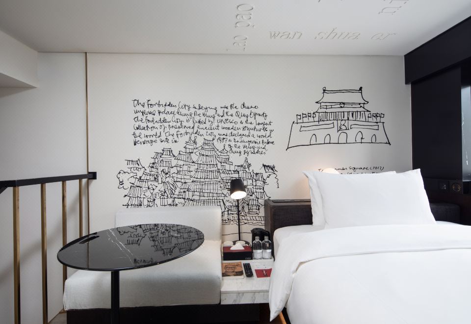 欢逸双床房（LOFT+小冰箱）