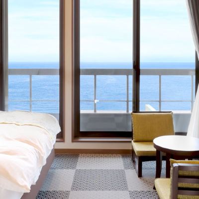 Modern Japanese-style Comfort Double Room (Hoshi-no-To Wing Sea Side) うみあかり クーポン