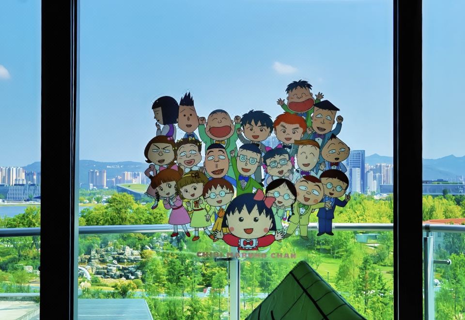 樱桃小丸子亲子大床房