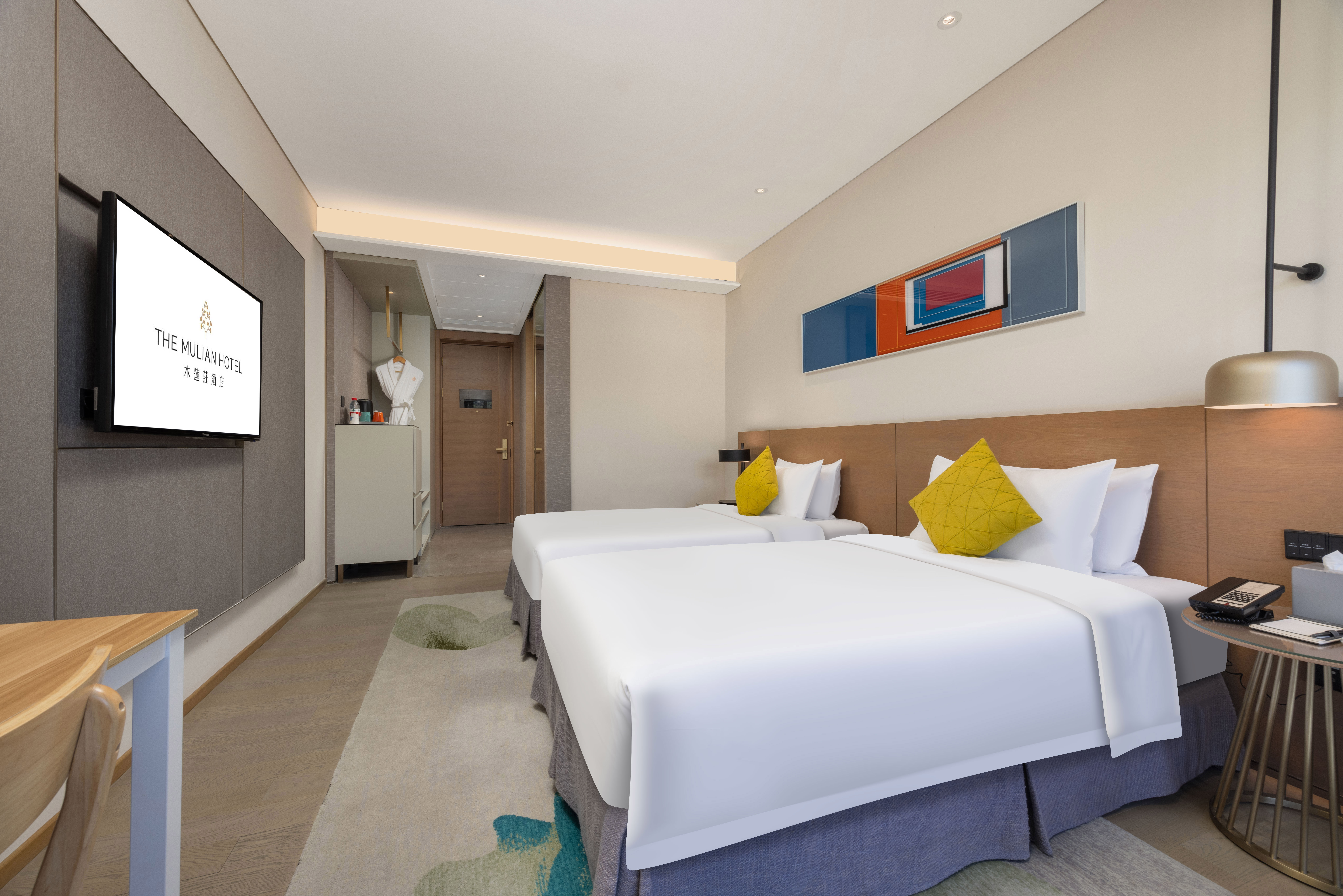 木莲无霾高级双床房