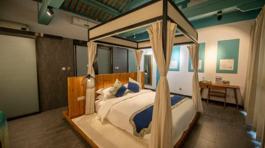 Qingshe Boutique Hostel Mianxian Zhuge Ancient Town Garden Room - Courtyard-View