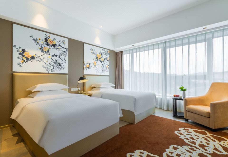 候机静眠双床房