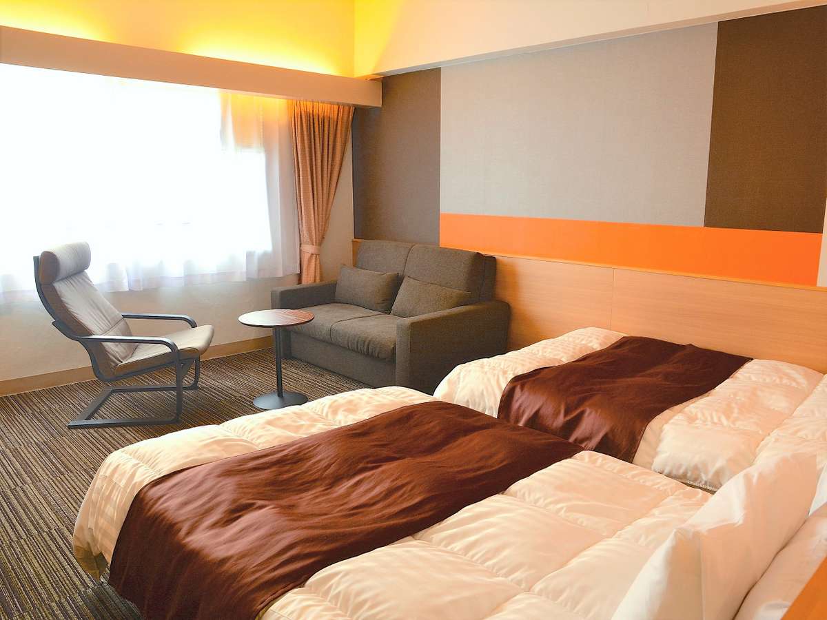 标准双床房 禁烟