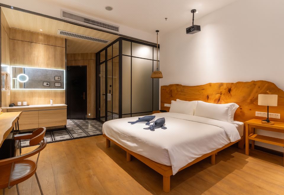 木寄投影豪华大床房（奢华影音带会员）