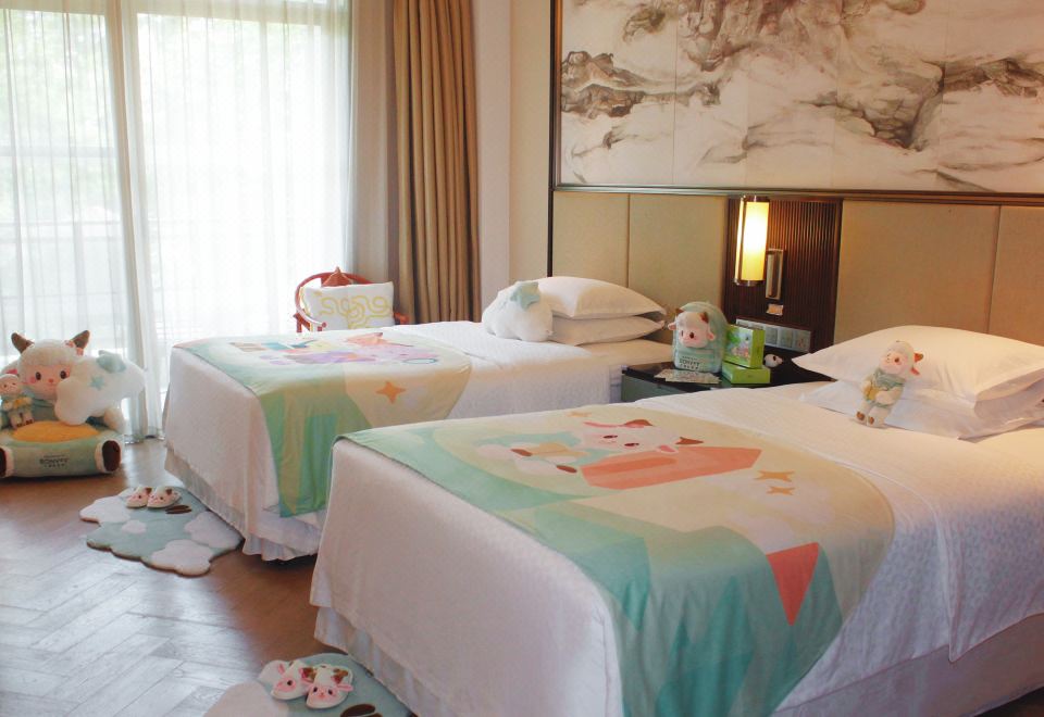 米娅的甜云密语主题亲子双床房