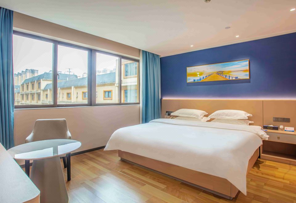 景枫精选大床房（公区提供自助洗衣机+采光好+安静）