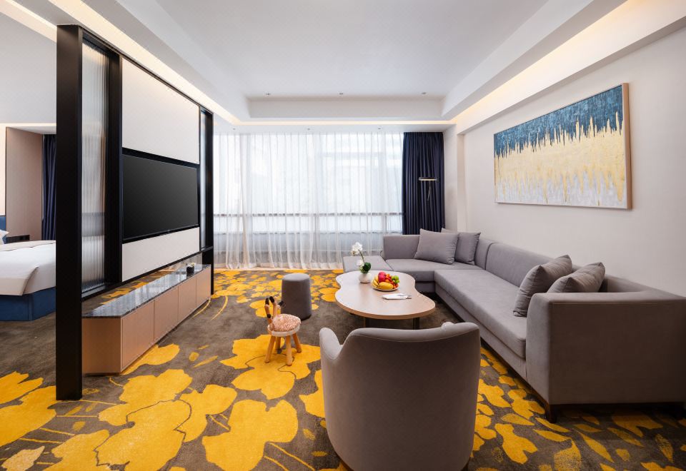 Guangzhou Wogo Yuanbao HotelLizhi Bay Twin Family Suite (Smart Toilet + Children Entertainment Facilities)