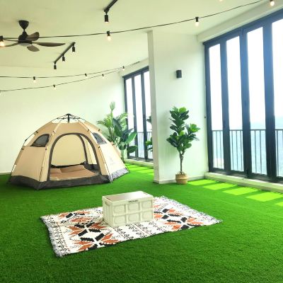 Luxury Sky Glamping Duplex Penthouse Apartment with Balcony and Genting View Kupon The Pillowz Suites Geo38 Genting Highlands