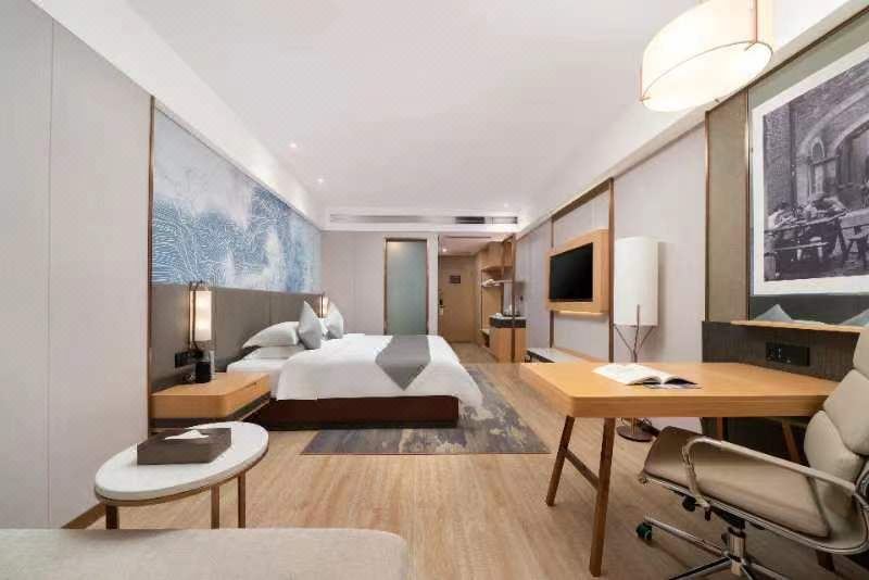 Oriental Double Bed Room (Smart Guest Control + Comfort Bedding + Executive Office Area)