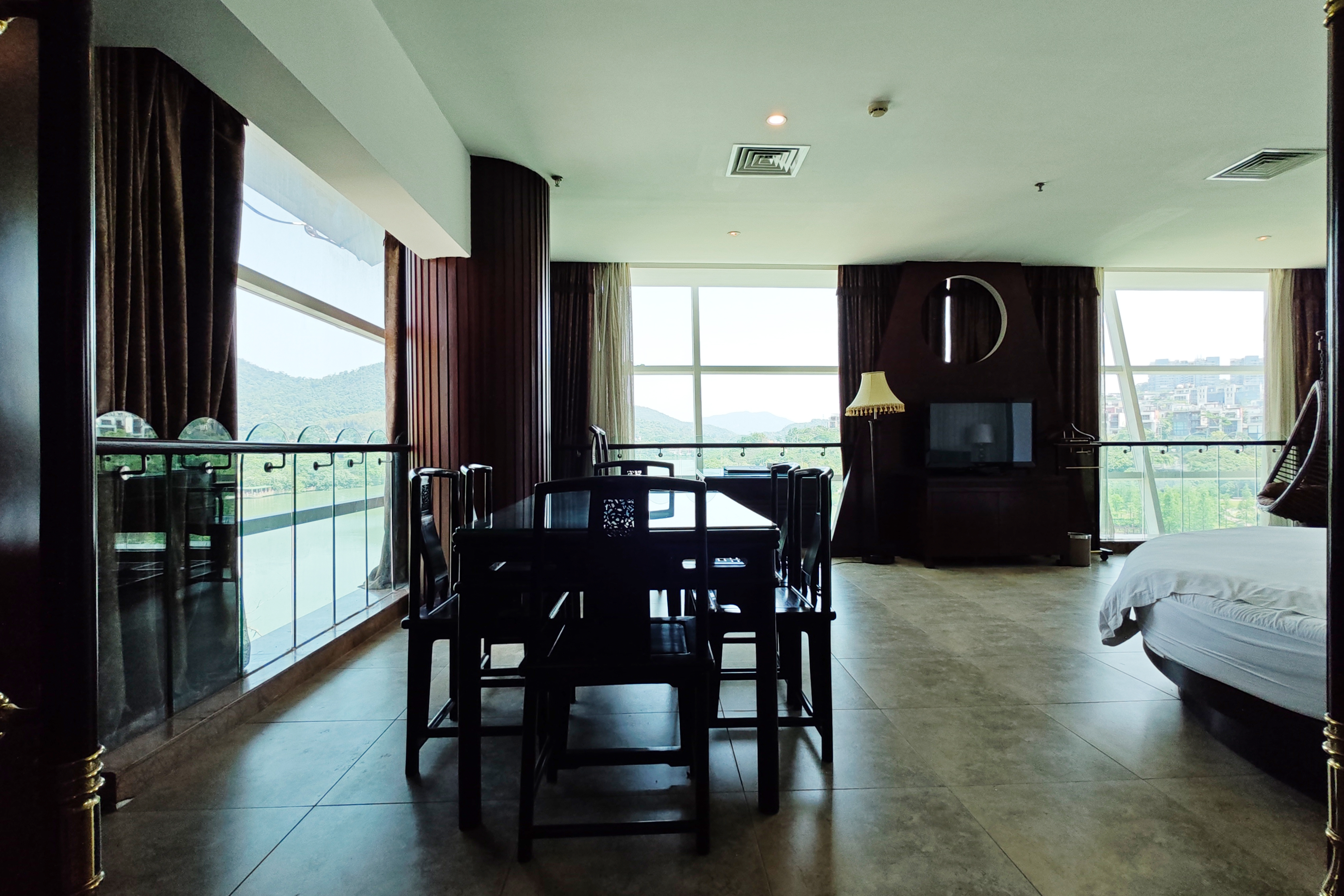 河景豪华套房两房一厅|独立温泉池