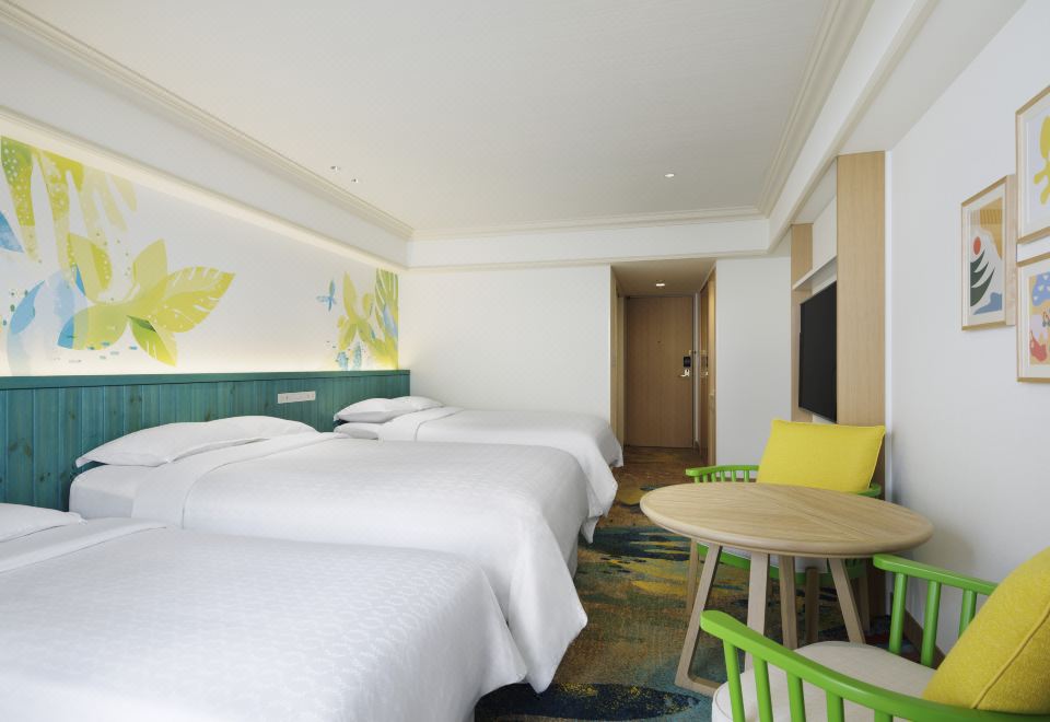 客房, 3 張單人床, 無煙房, 陽臺 （Treasures）