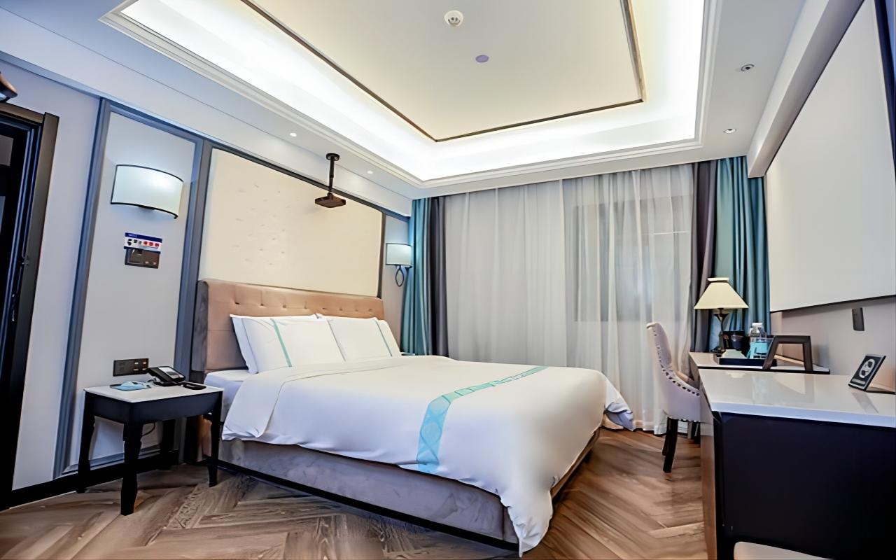 希岸纯净大床房（梦百合零圧床垫智能投影睡到自然醒）