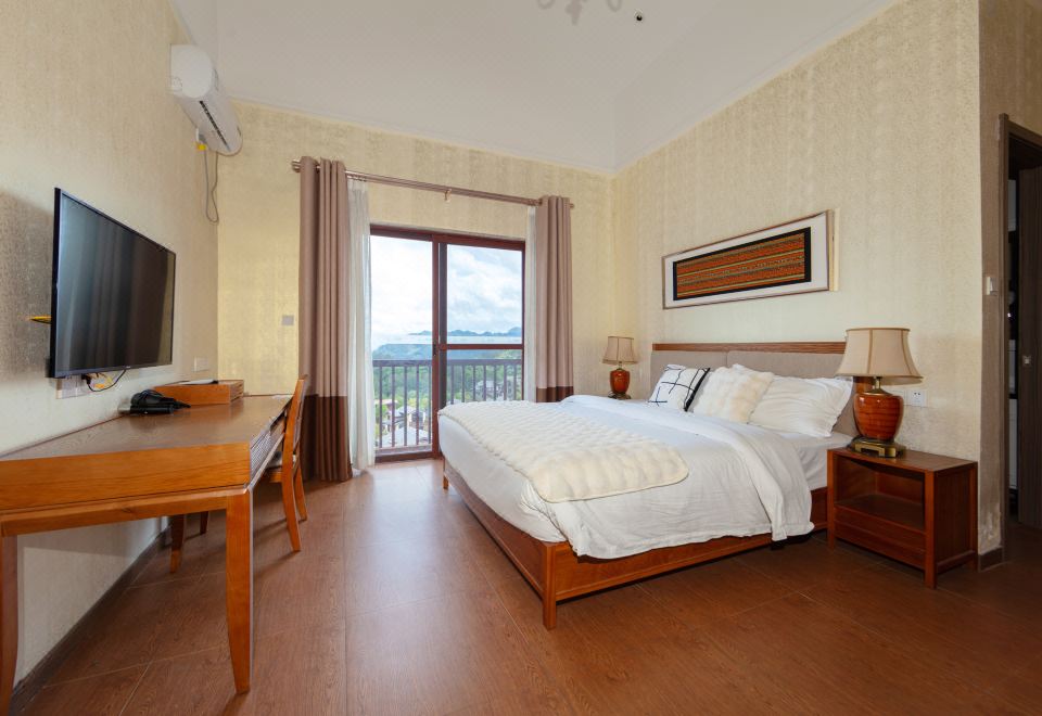 扶風·超豪別墅·家庭3臥房+花園景觀+廚房+實木家俱