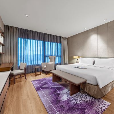 一房豪華套房（獨立客廳+洗烘一體機+廚房+冰箱） 成都雅詩閣來福士優惠