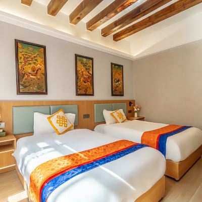 暖居·彌散供氧雙床房「全屋地暖+零壓體驗+深睡Pro枕」 香格里拉菩提心院客棧優惠