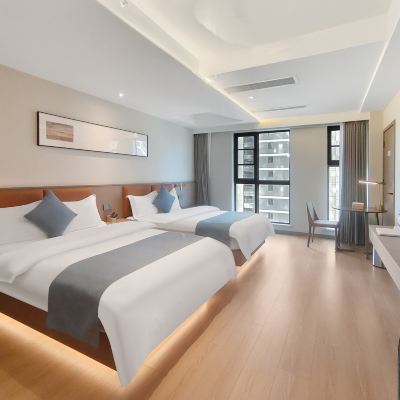 雲棲輕奢雙床房（65寸大電視-乳膠床墊-空調） 昆明雲陌精品飯店（北辰地鐵站欣都龍城店）優惠