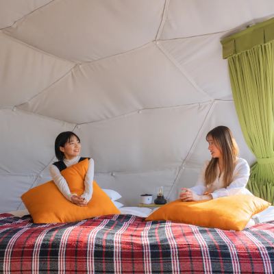 ドームテント 藤乃煌 富士御殿場 クーポン