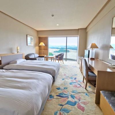 スタンダードオーシャンビューツインルーム(浴室)(禁煙) 白浜古賀の井リゾート＆スパ クーポン