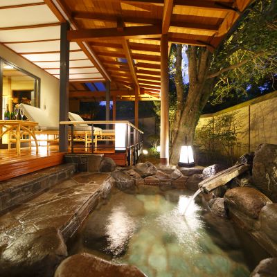 【露天付メゾネットスイート】離れ風客室「千鳥」 湯めぐりの宿　吉春 クーポン