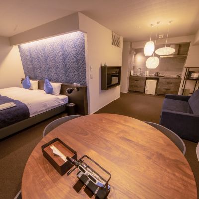 ラグジュアリーツイン滄 ダブルソファベッド付き HOTEL MASTAY 神宮道 クーポン