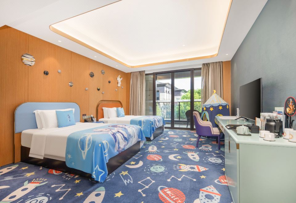 别墅太湖幻境家庭亲子双床房