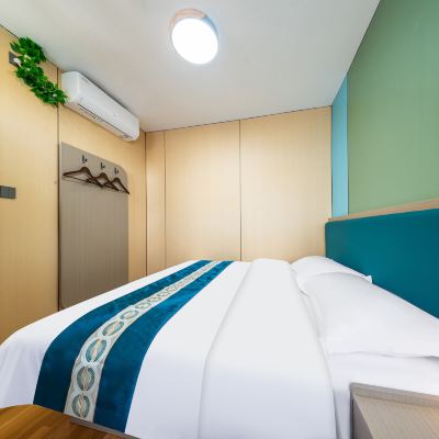 暖居兩房一廳（陽光大窗+洗衣機+冰箱+廚房） 賓悅飯店（汕頭小公園中山公園店）優惠