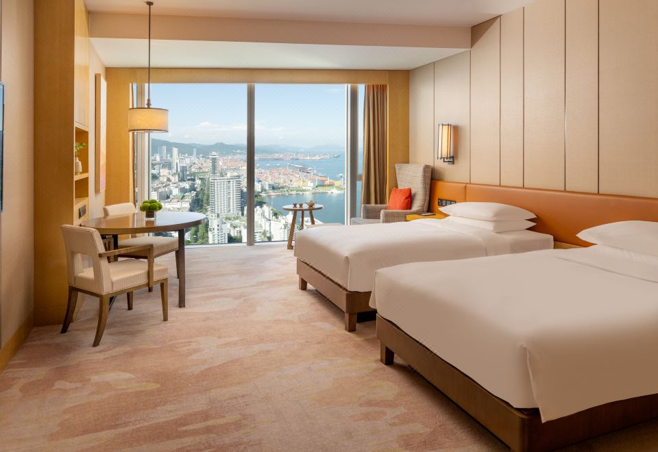 城市海景客房（2張單人床）