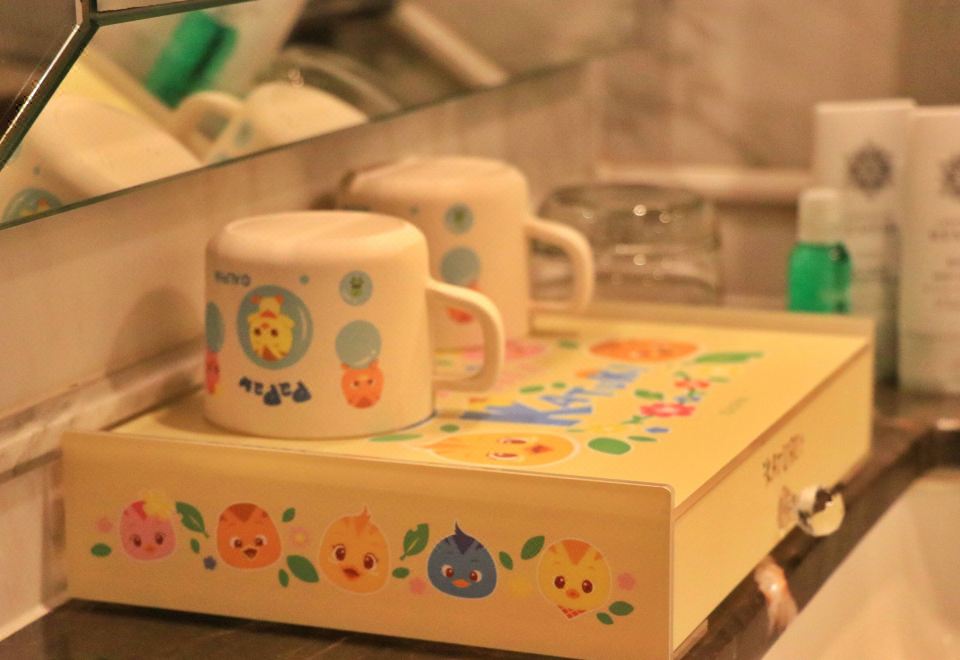 萌雞小隊親子主題大床房